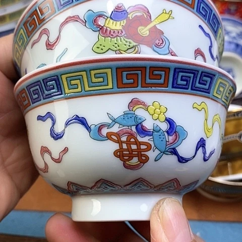景德镇陶瓷藏式茶碗