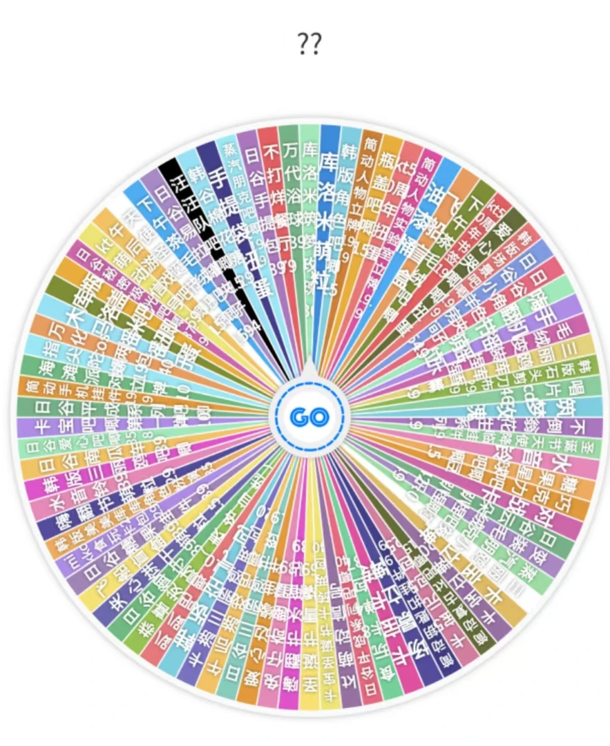 【豆】三丽鸥吧唧盲盒大转盘