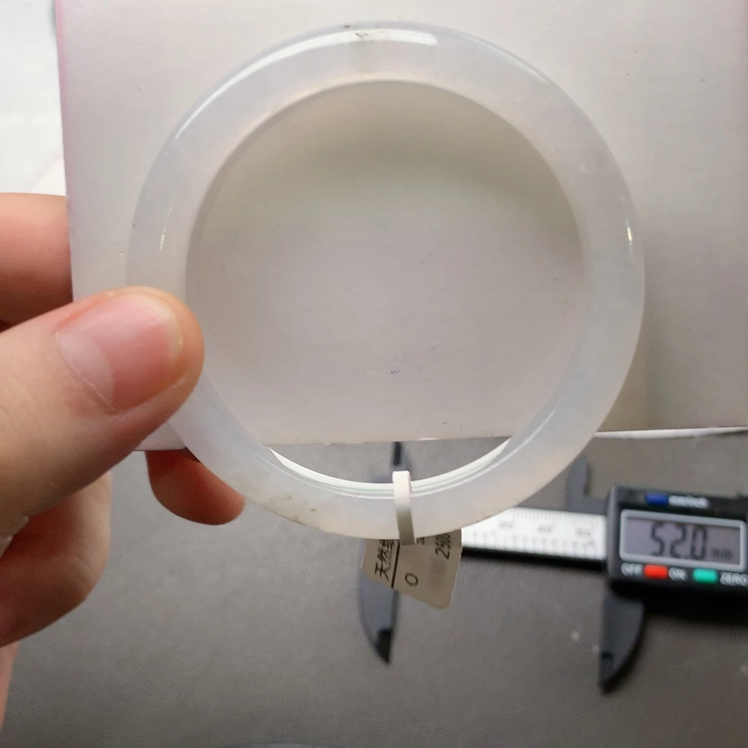 翡翠未镶嵌手镯52.7