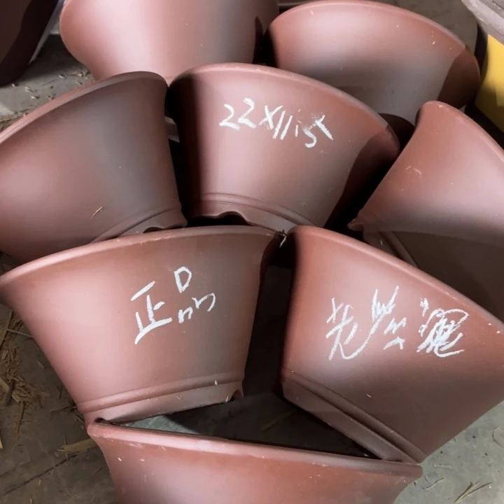 紫砂花盆100-8。 22-11.5。