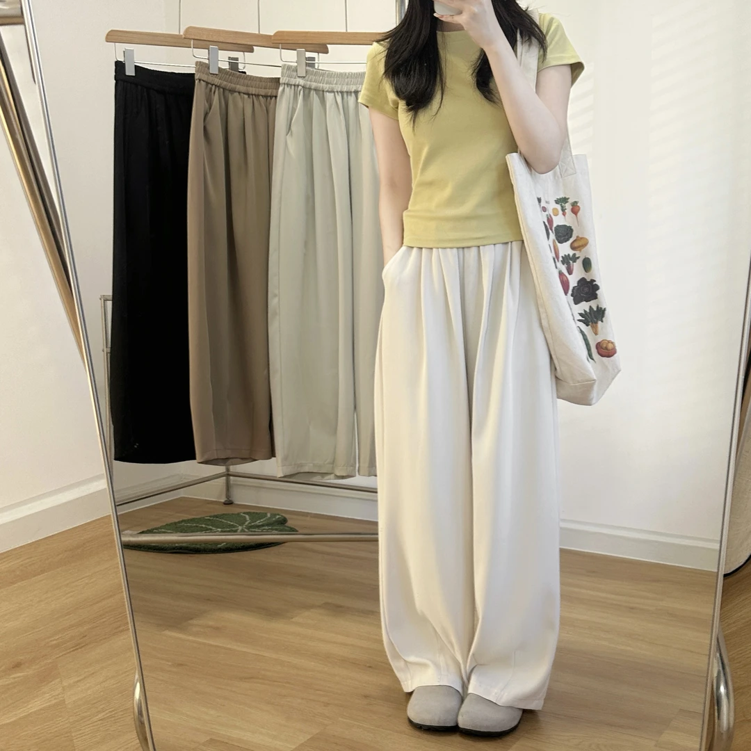 嘎子布·夏款肥肥裤返场！自制凉嗖嗖气球裤西装裤日系宽松阔腿长裤