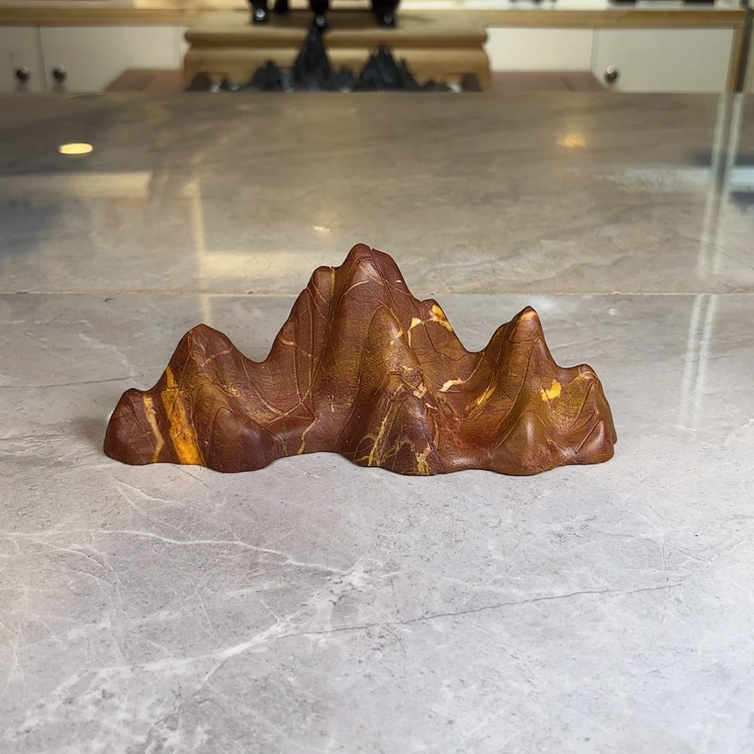 用***5灵璧石手工雕刻奇石摆件