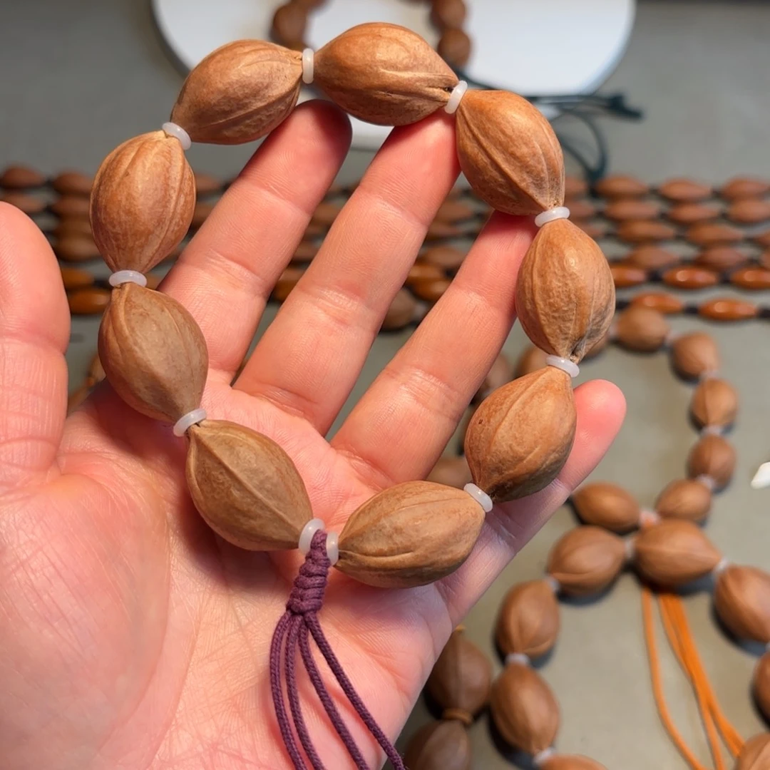 橄榄核手串/手链喊****I梅林铁核手串10尺寸