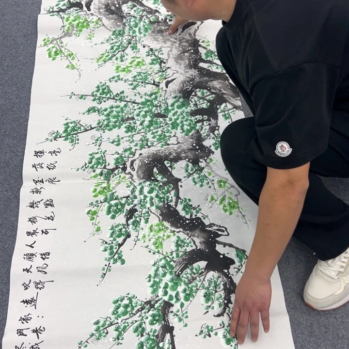 国画宣纸纯手绘字画