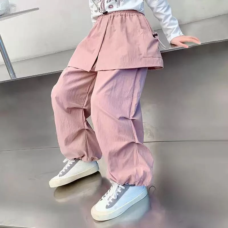 8826【熹祐】 大版水洗裙裤