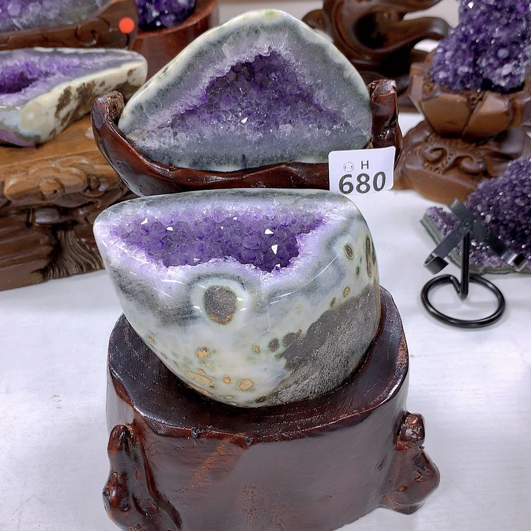 大型摆件（非配饰）未镶嵌紫晶