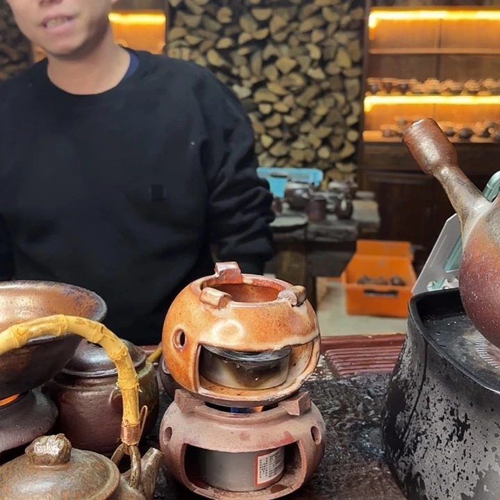 紫砂柴烧温差炉仿古