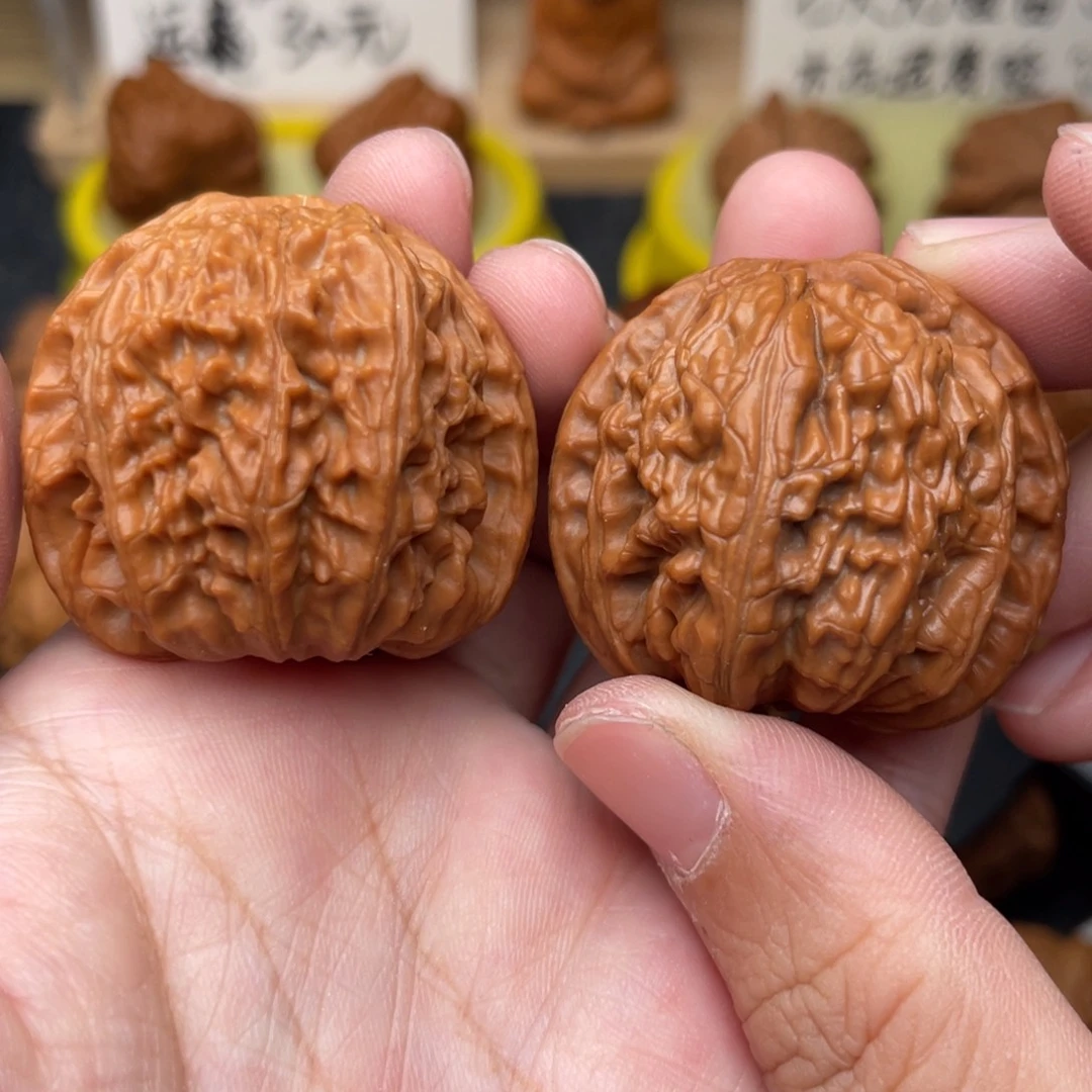 文玩核桃把件狮子37