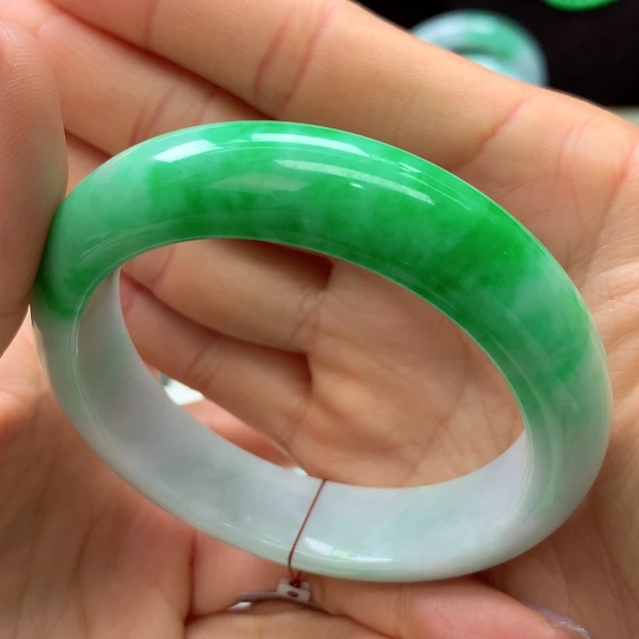 【闪购商品】翡翠手镯未镶嵌天然翡翠手镯