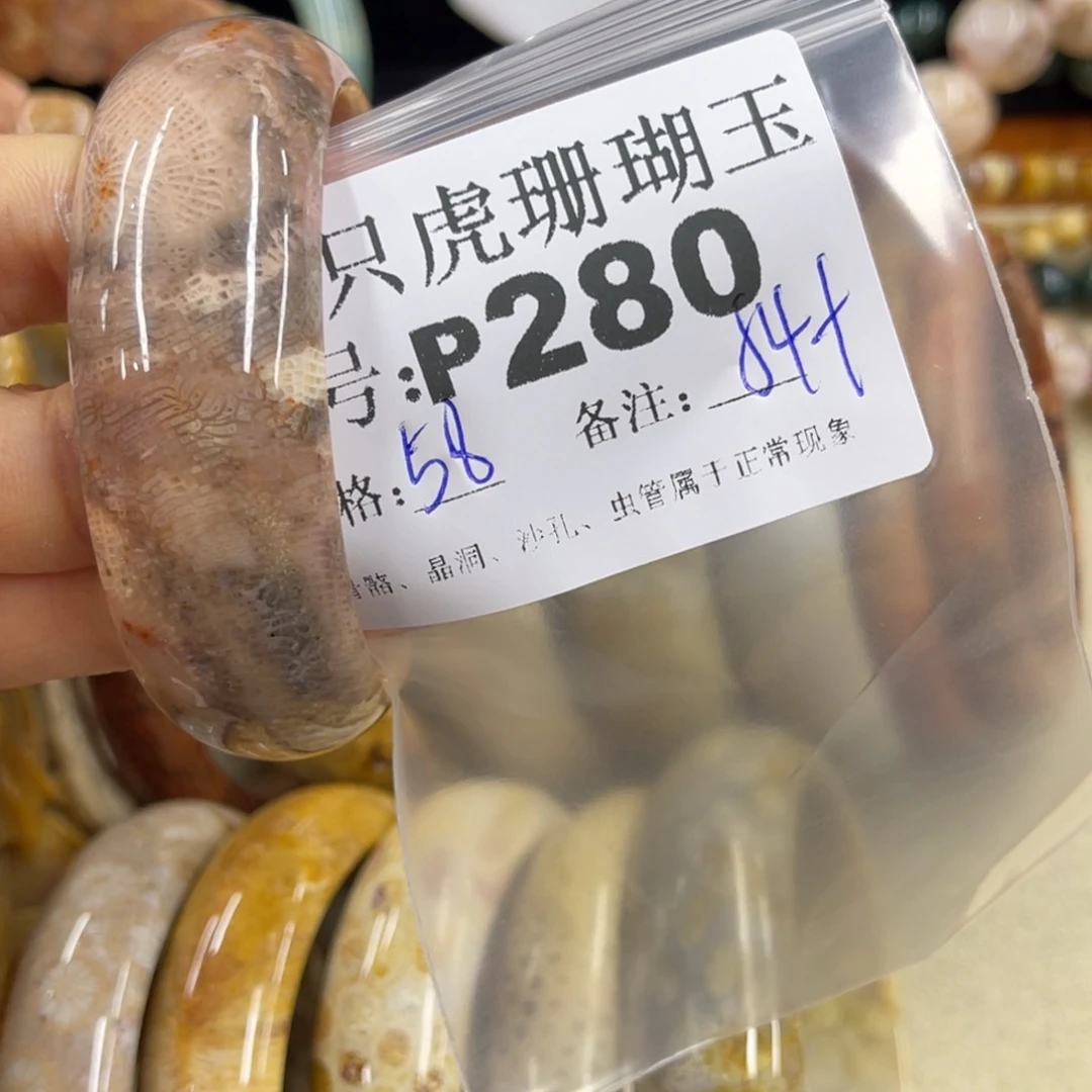 凉***硅化珊瑚（珊瑚玉）h未镶嵌