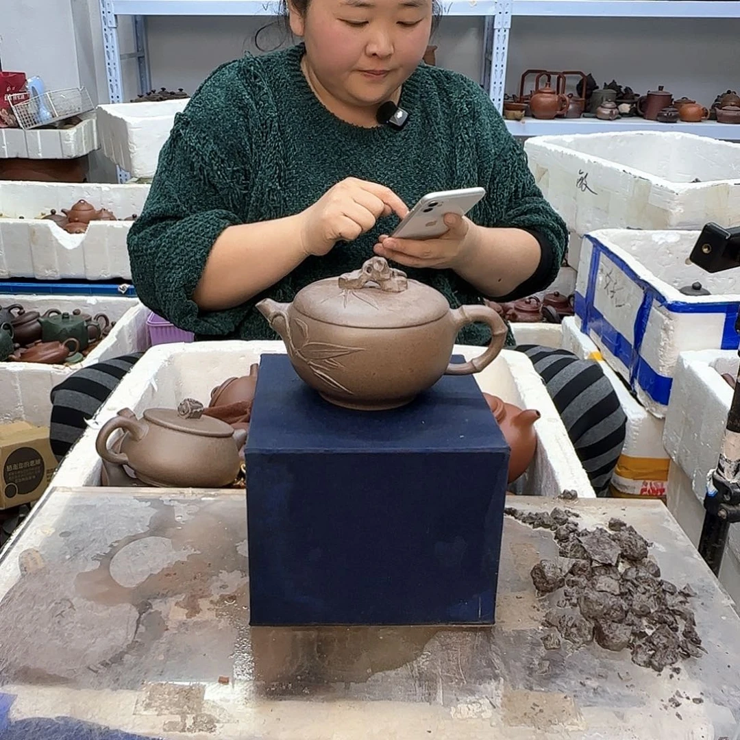 紫砂茶壶宜兴紫砂壶瑕疵处理