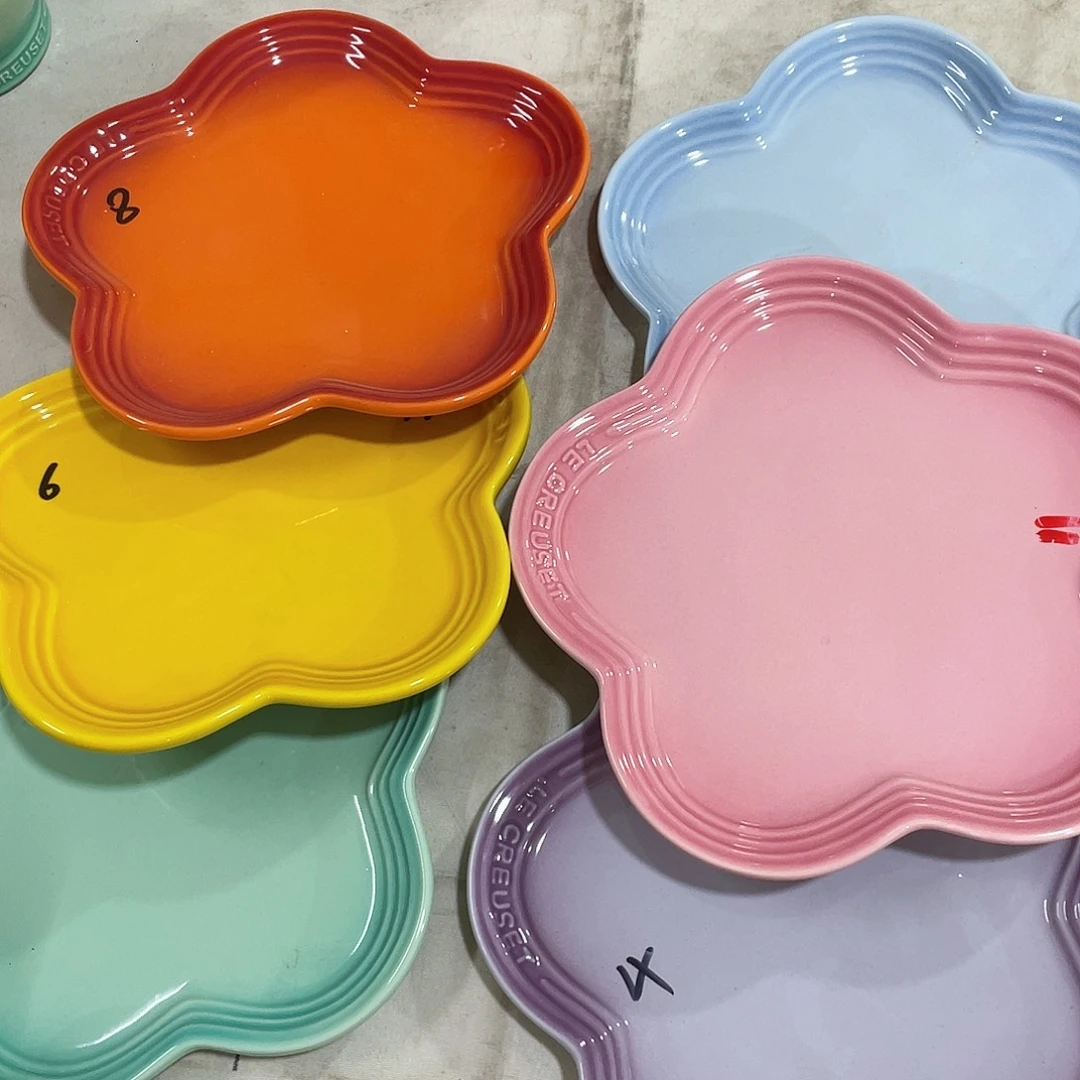 瓷片微瑕陶瓷餐具6个装精品