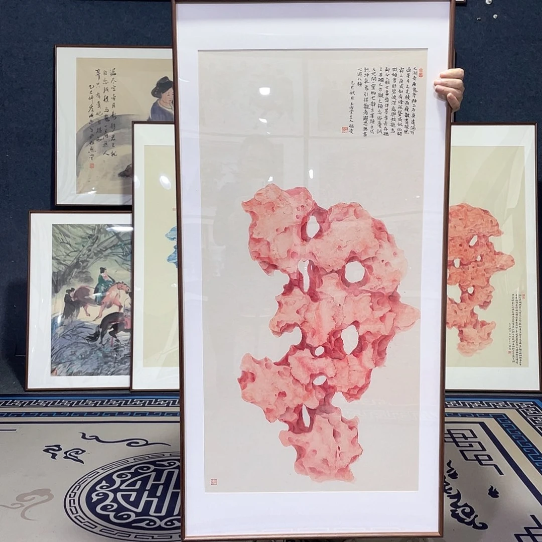 国画手绘画作品带60/120