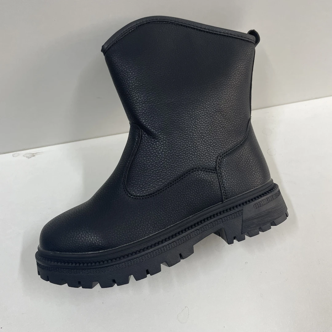 （大一码拍）抗寒保暖一脚蹬短靴