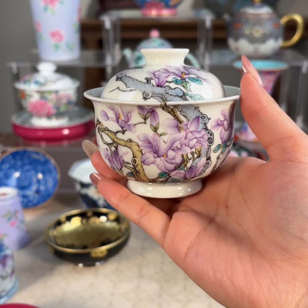 纯手工手绘 高端茶器