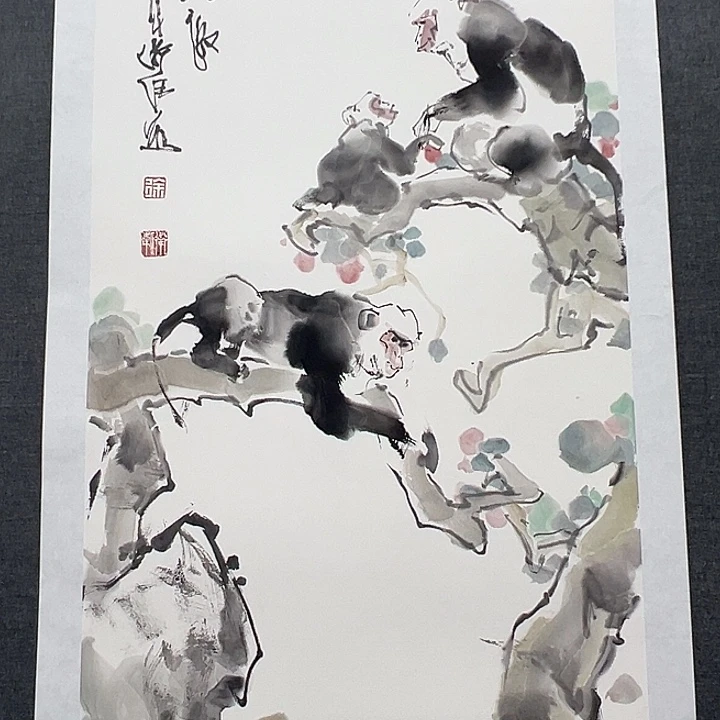 国画书画作品多次