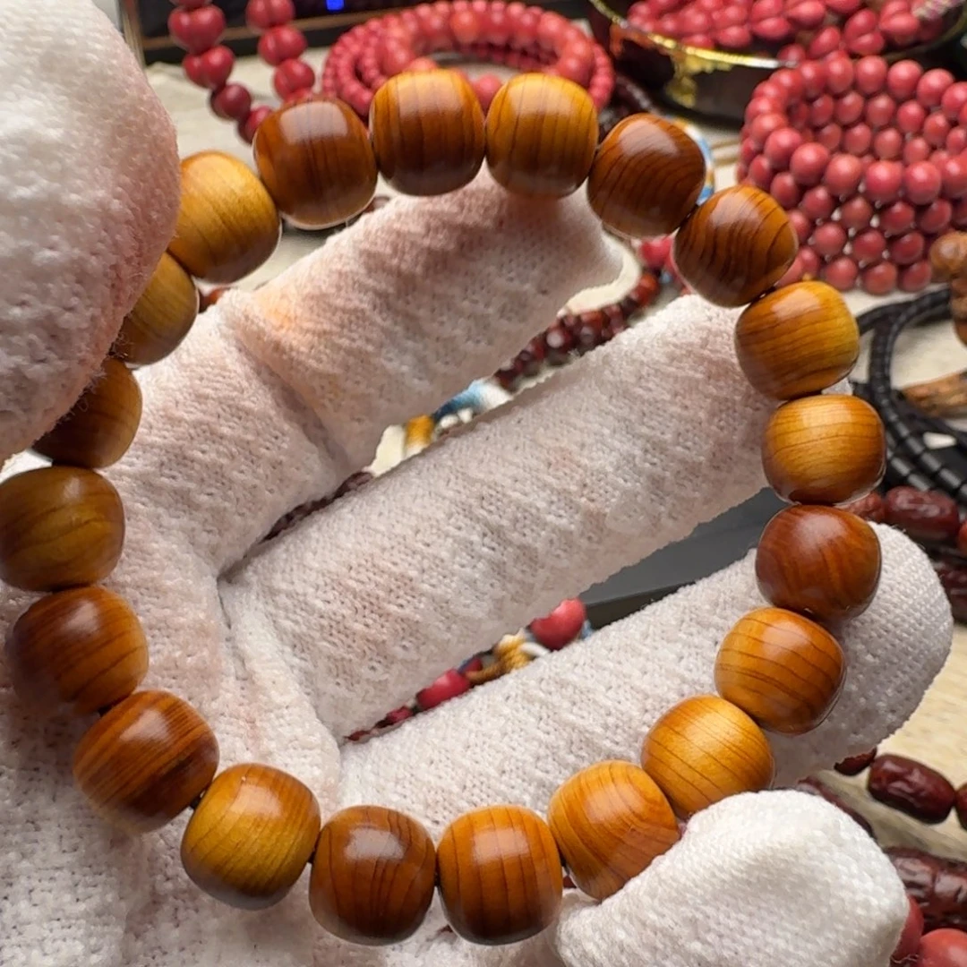 小叶紫檀手串/手链太行山玉化溏心崖柏