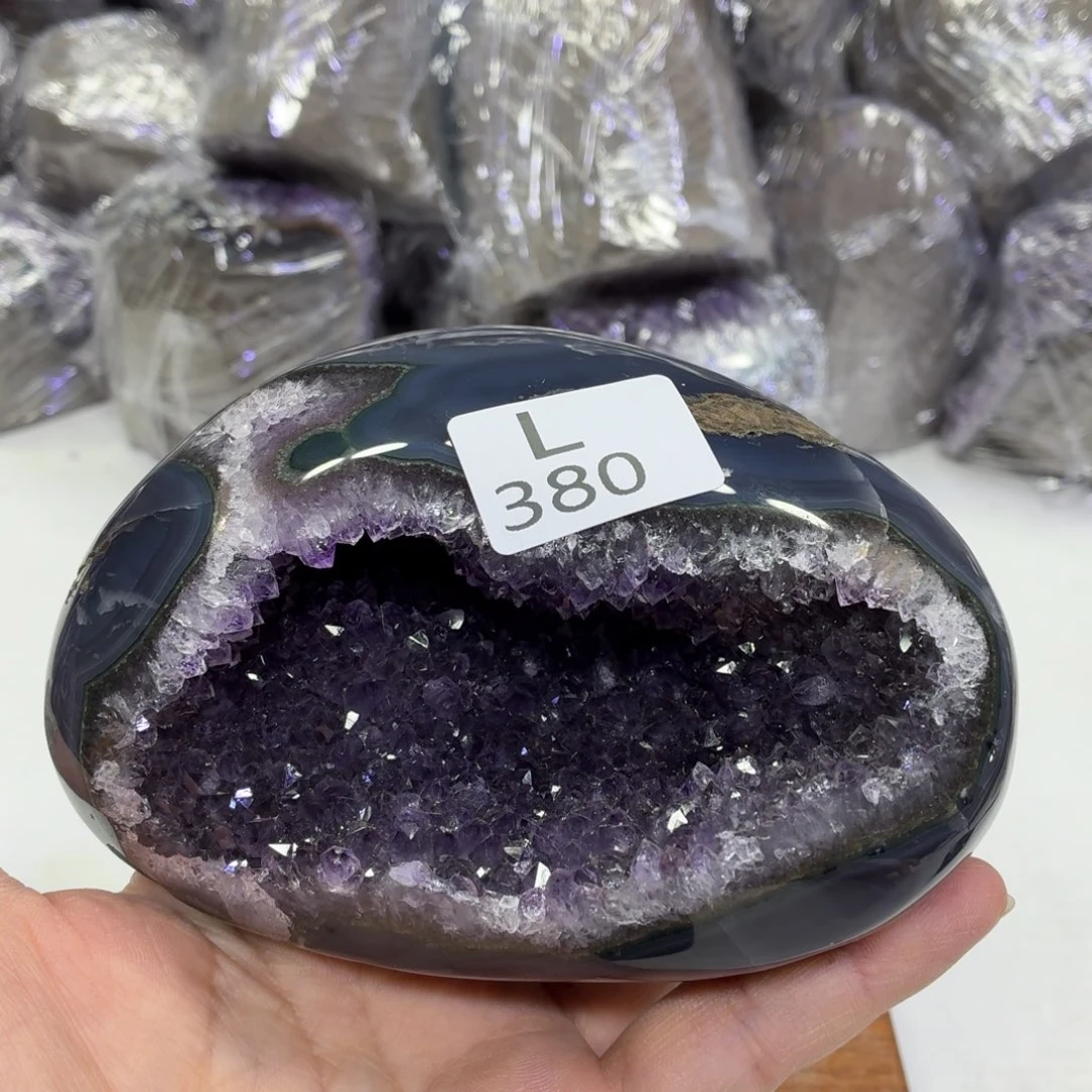 未镶嵌水晶摆件天然紫水晶