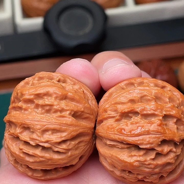 文玩核桃把件至尊粗筋