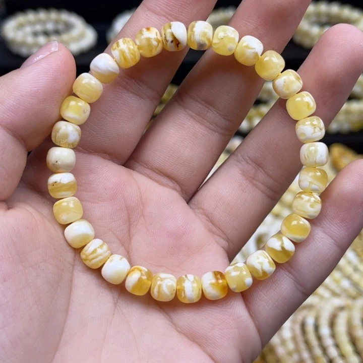 蜜蜡未镶嵌珠宝奇石6.5m