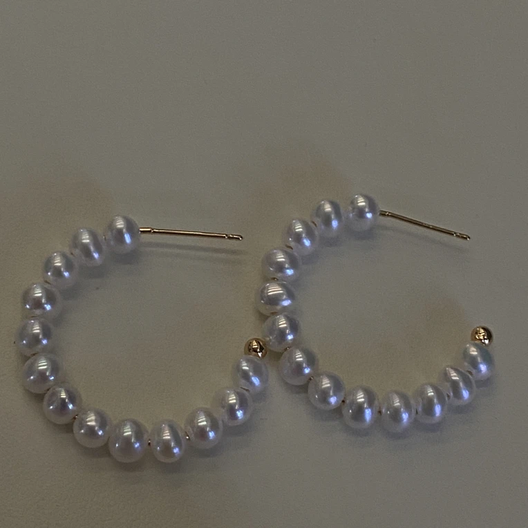 e150耳圈女C形网红气质法式复古简约轻奢百搭