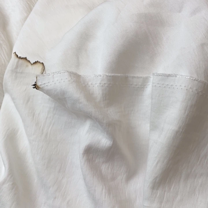 天丝（莱赛尔纤维）白色天丝亚麻2米