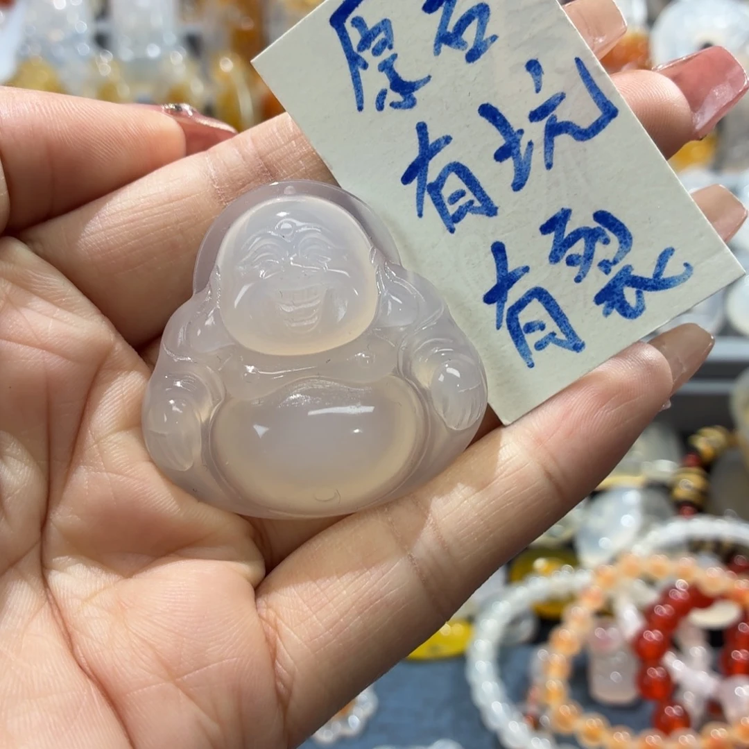 玛瑙/玉髓未镶嵌吊坠(不含链)