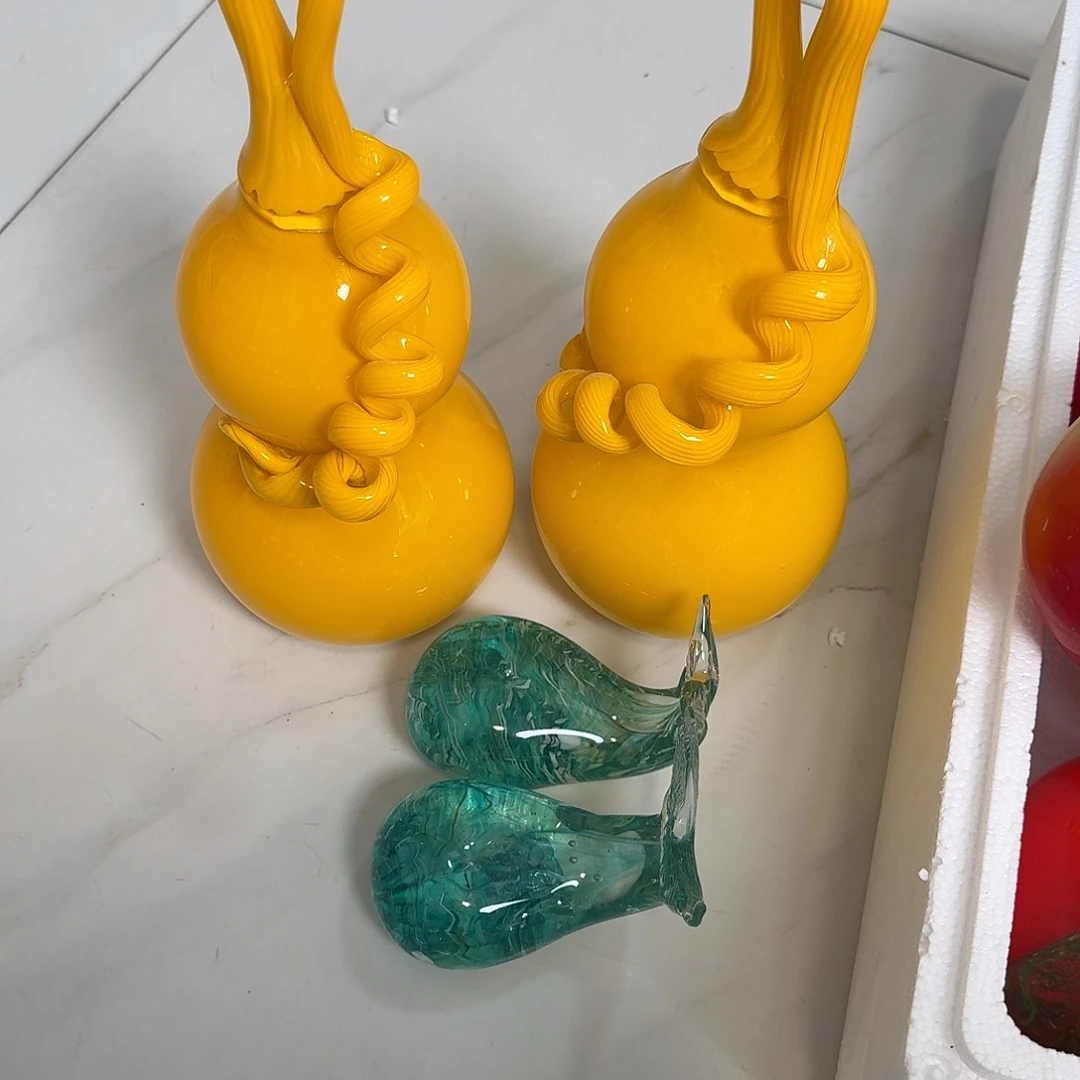 ལ****琉璃2葫芦2鱼微瑕，鲸鱼送……葫芦微瑕……琉璃