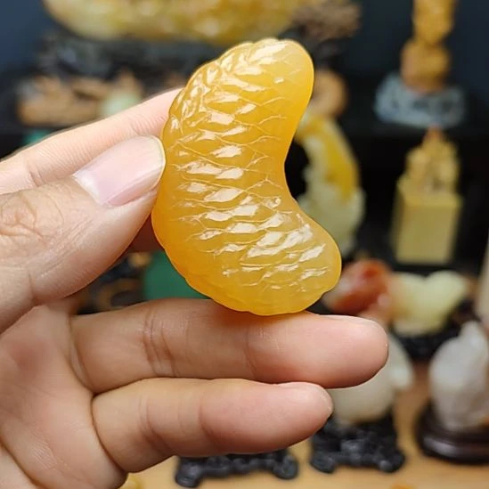 印石寿山石手把件手把件