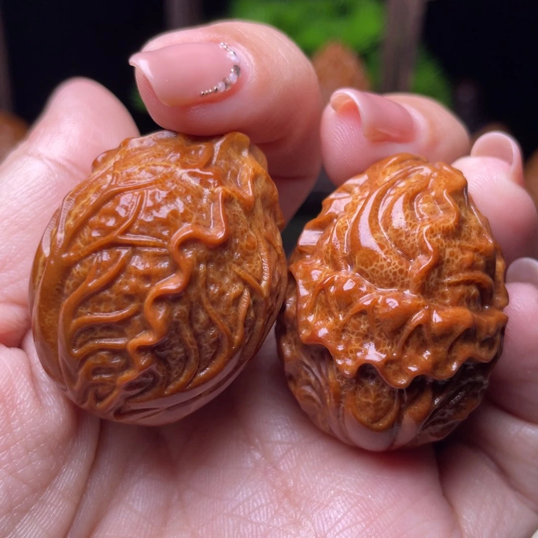 吊坠橄榄核白菜手球