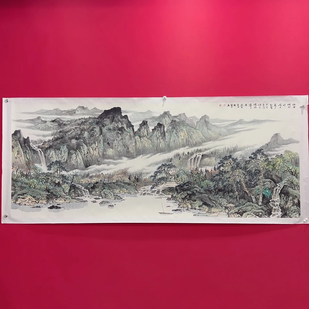 国画远****8孙霁中小八手绘作品