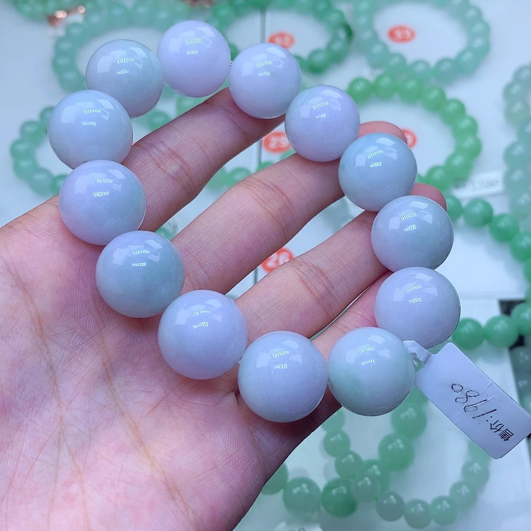 翡翠未镶嵌毛衣链