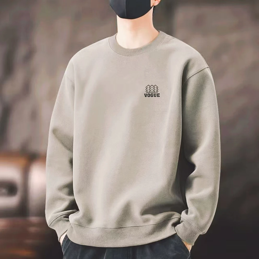 秋冬卫衣百搭长袖休闲百搭时尚运动男士上衣圆领卫衣【小树林】