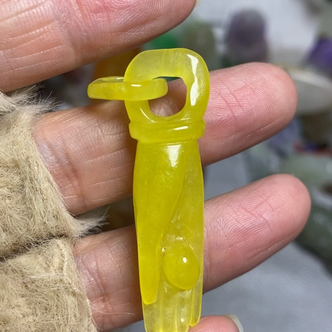 和田玉（糖玉）未镶嵌颈饰