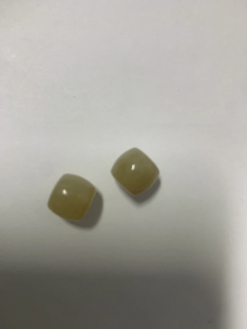 和田玉糖玉直切珠子