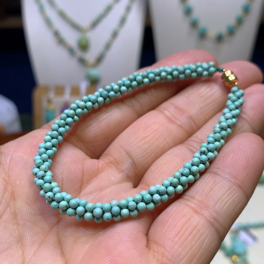 绿松石合金单圈单圈