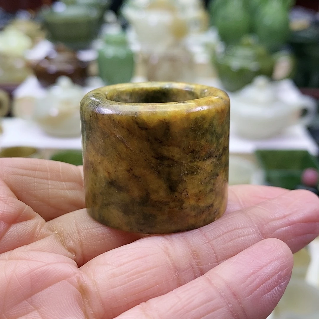 和田玉扳指未镶嵌