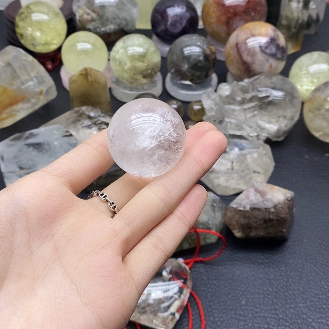 未镶嵌水晶珠宝半成品176水晶石
