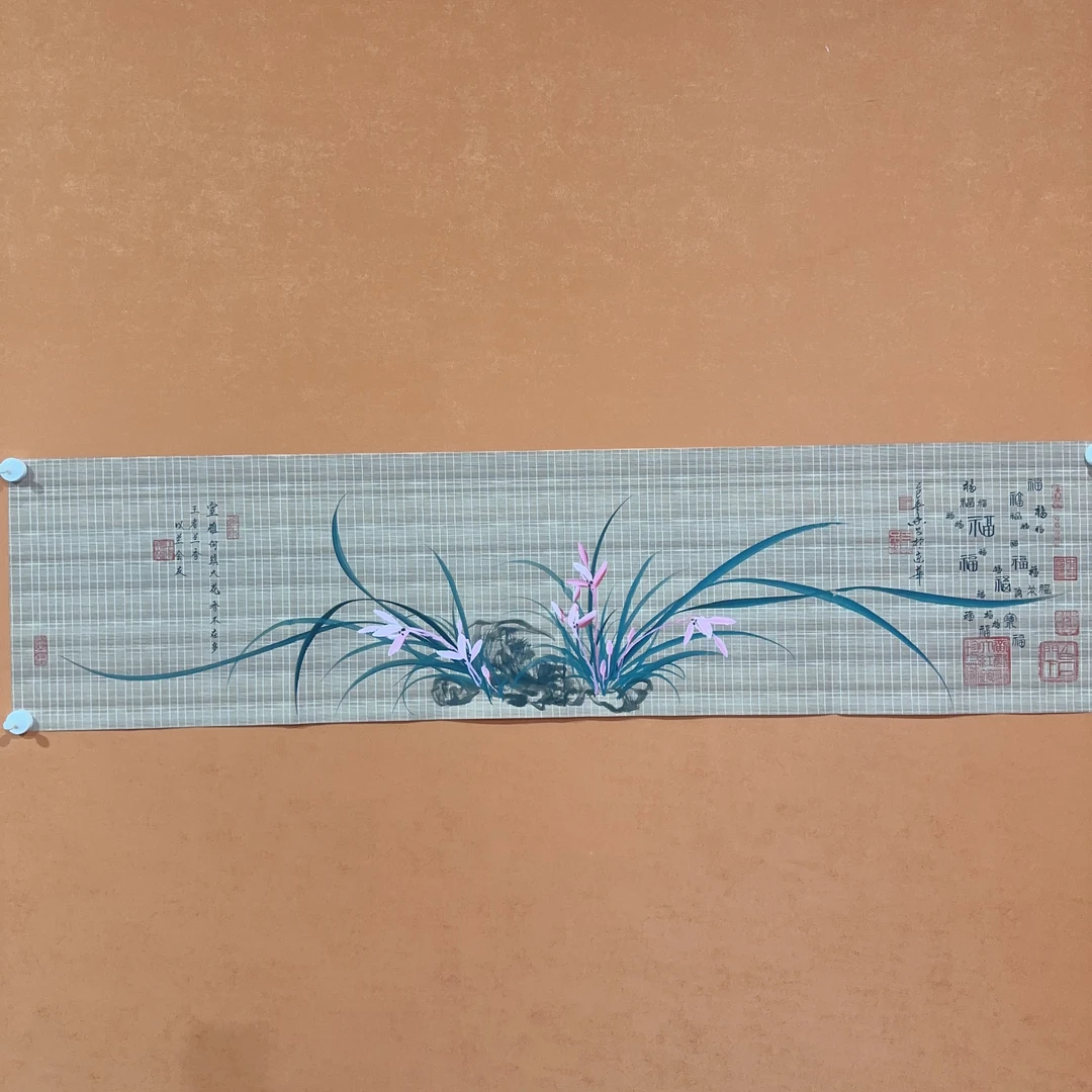黄春香国画作品138/34花开