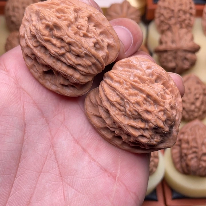 不***玥把件文玩核桃40左右崔凯公子帽