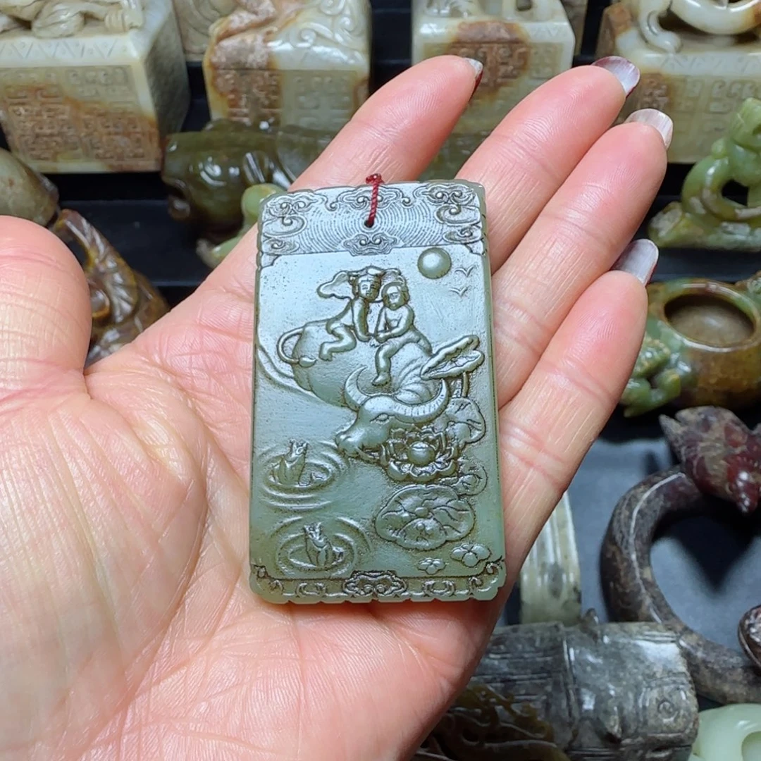 和田玉挂件未镶嵌