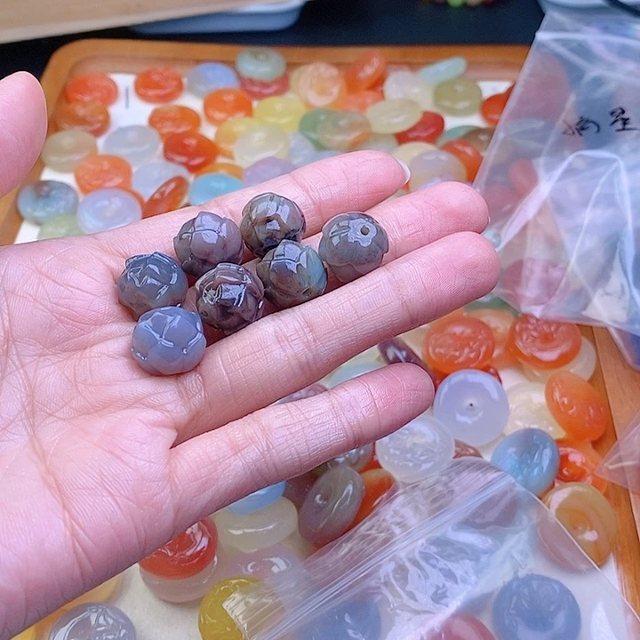 查罗石未镶嵌车挂梦****月