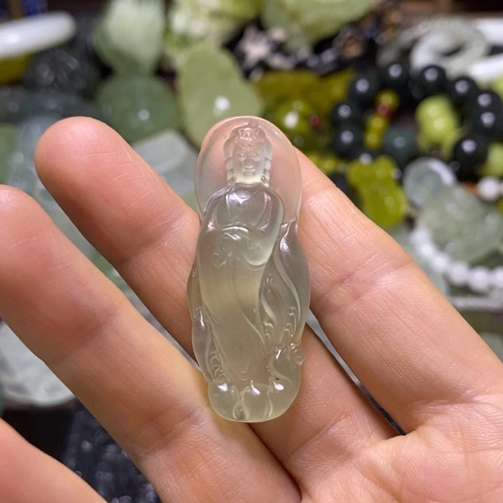 岫玉未镶嵌岫玉挂件