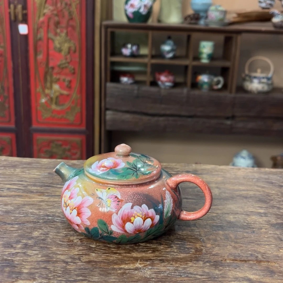 柴烧手工手绘陶瓷