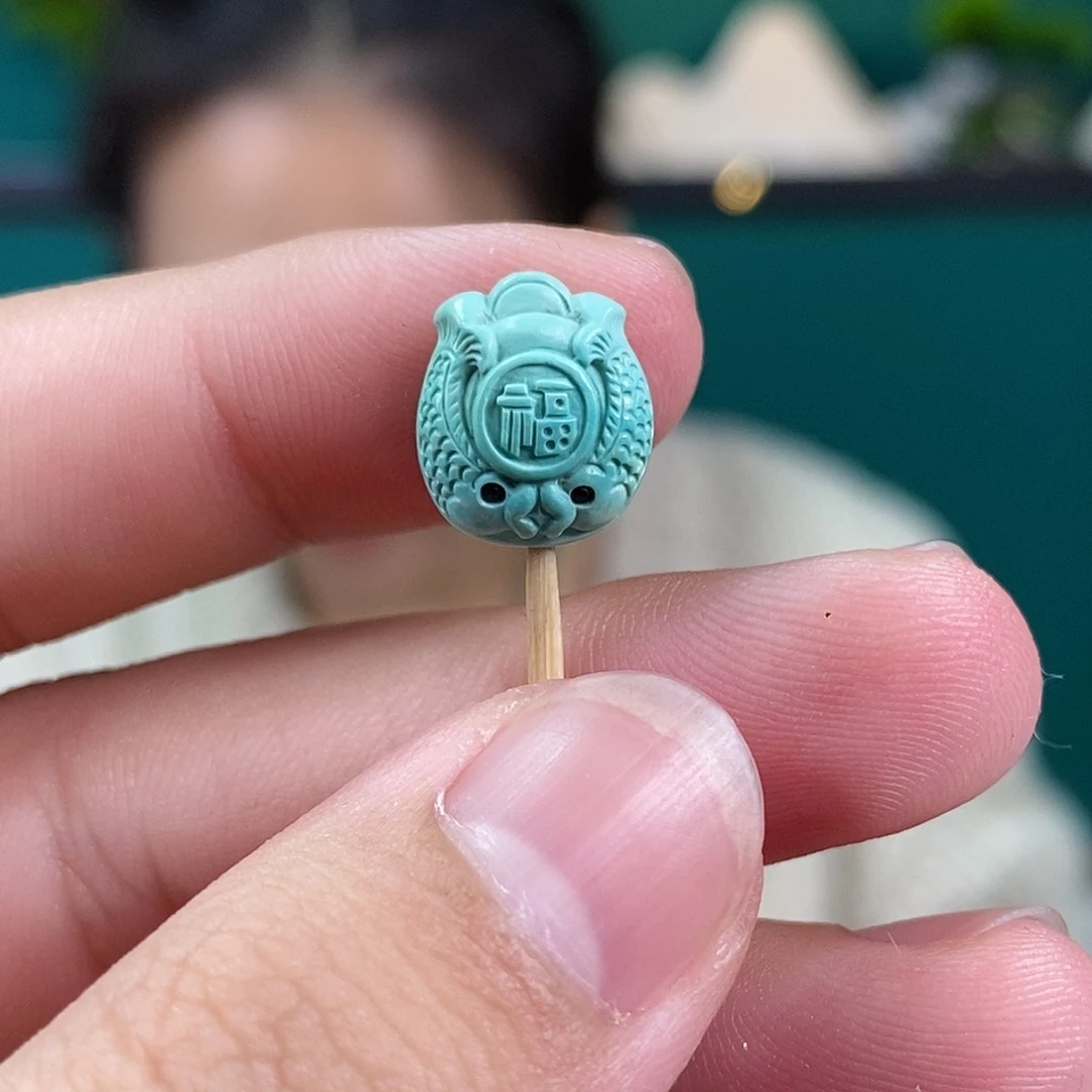 绿松石珠宝奇石未镶嵌