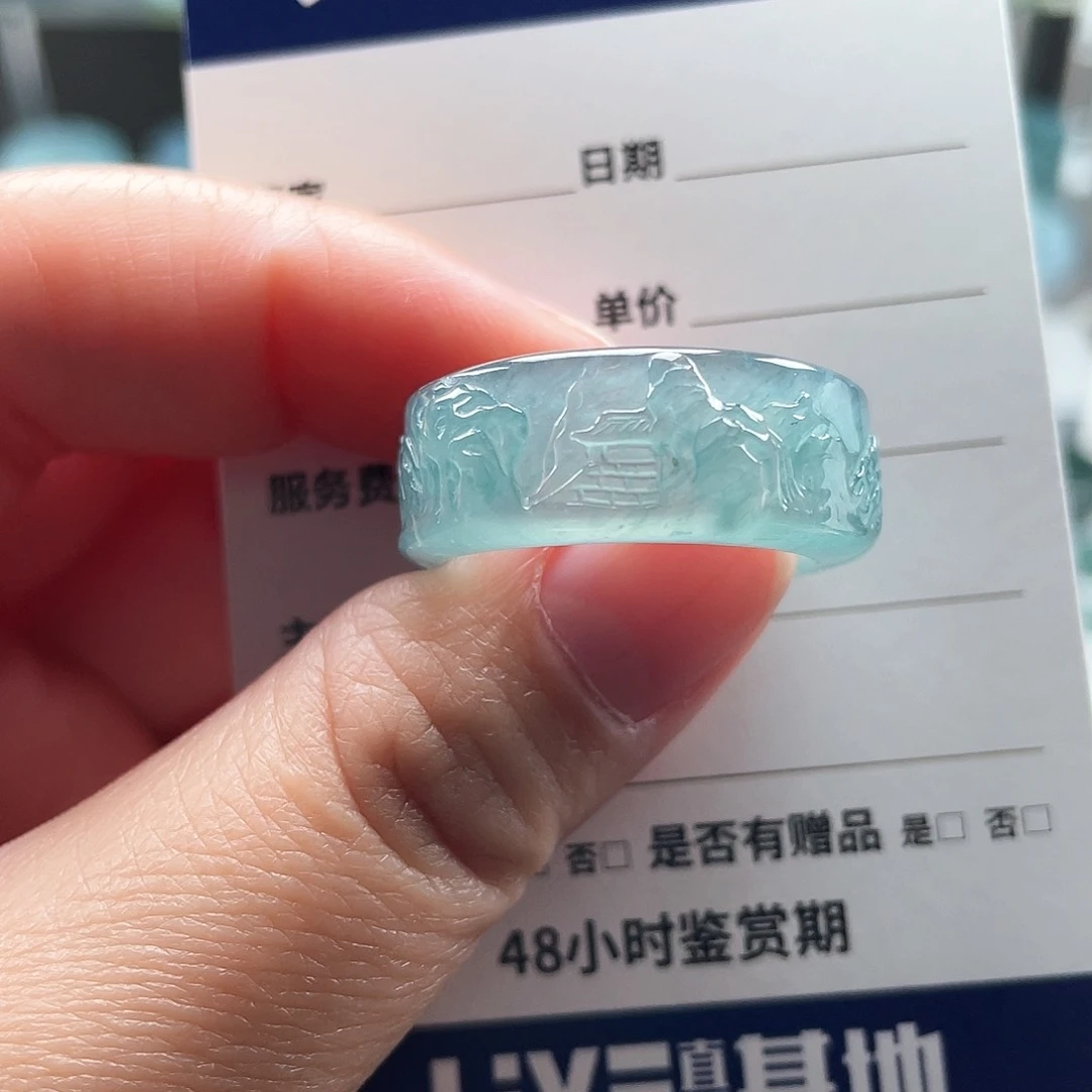 未镶嵌戒指翡翠【****翡翠