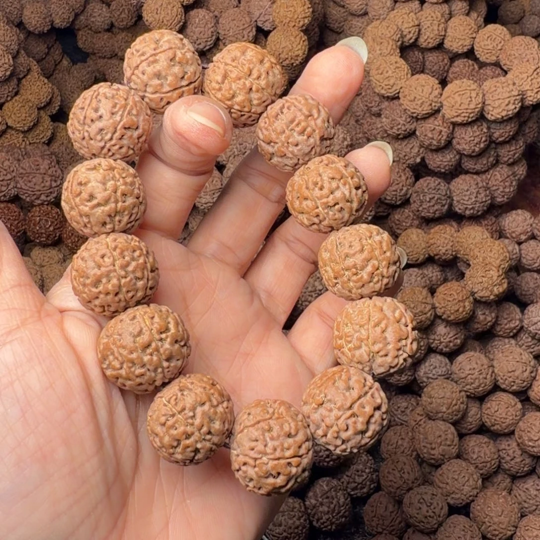 金刚菩提手串7瓣卡19尺，43号