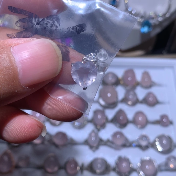 托帕石手镯银S925镶嵌E****琳吊坠