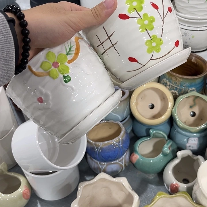 陶瓷花盆全场9.9包邮