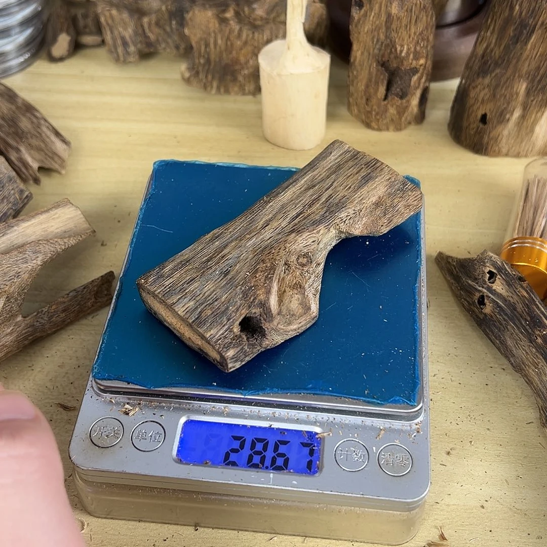 香料绿奇楠虫漏28克乌身